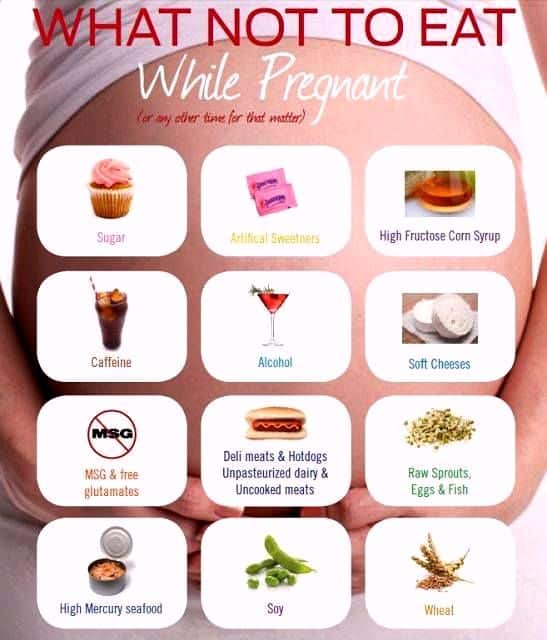 What To Eat And Not Eat When Pregnant 44
