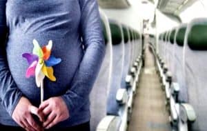 hamil muda naik pesawat
