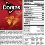 Doritos nutrition facts Doritos nutrition facts Doritos nutrition facts