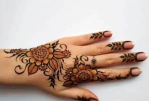 motif henna untuk anak kecil