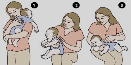 Cara Membuat Bayi Sendawa